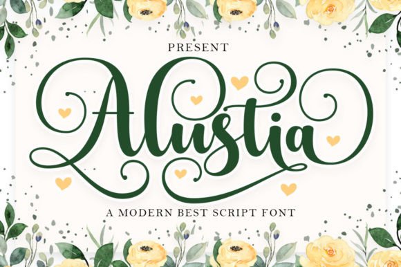 Alustia: A Designer’s Real-World Script Font Review