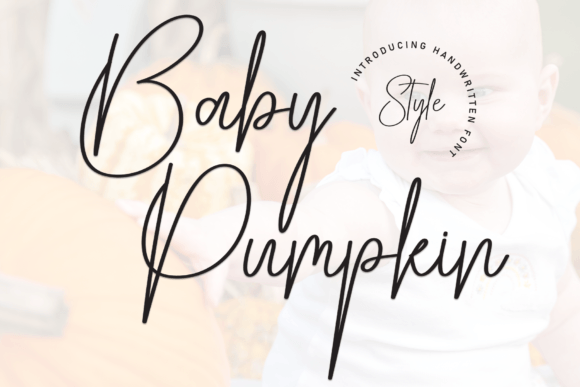 Baby Pumpkin: A Sweet Handwritten Font for Warm Brand Identities