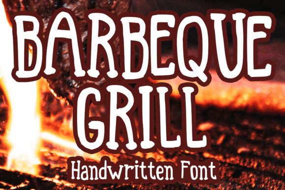 Barbeque Grill: A Whimsical Script Font for Editorial Charm