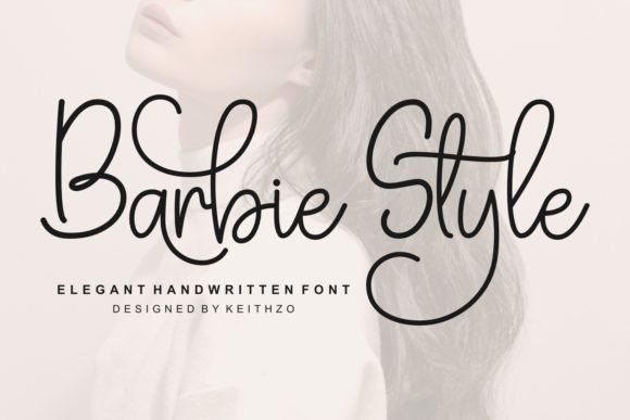 Barbie Style: A Refined Handwritten Font for Digital Branding