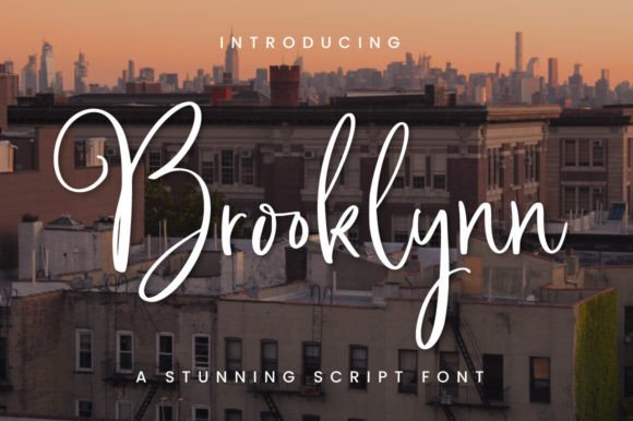 Brooklynn: A Script Font That Earns Its Space