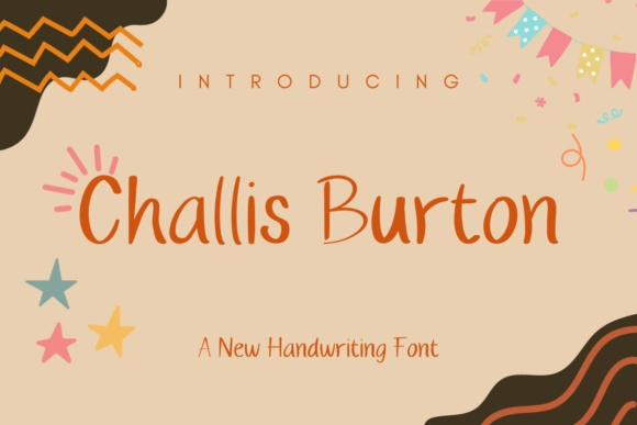 Challis Burton: A Warm, Handcrafted Font for Real Small Businesses