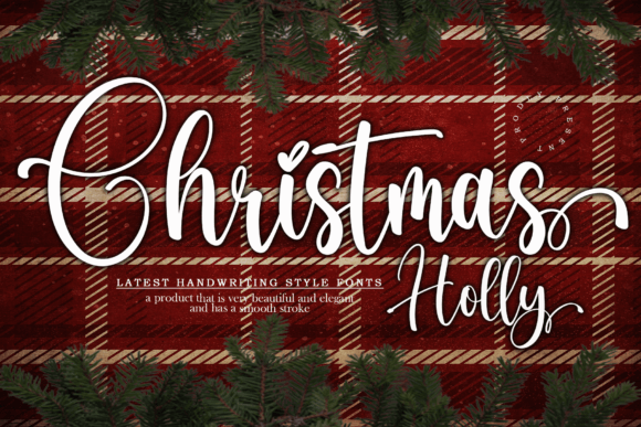Christmas Holly: A Handwritten Font That Feels Like a Quiet Moment