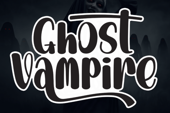 Ghost Vampire: A Thoughtful Script Font for Editorial Moments