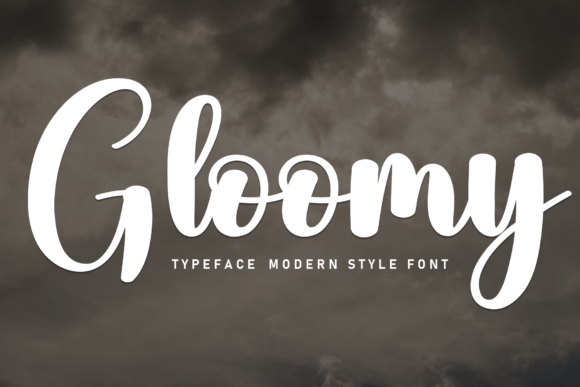 Gloomy: A Handwritten Font That Adds Soul to Digital Branding