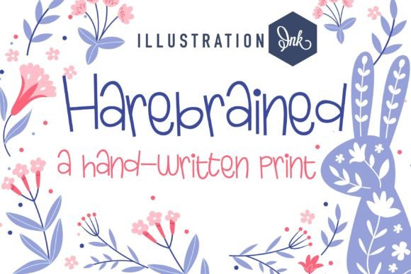 Harebrained: A Whimsical Hand-Crafted Sans Serif for Makers