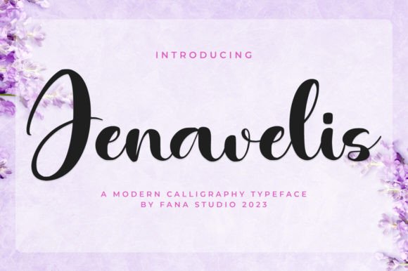 Jenavelis: A Graceful Script Font for Handmade Creators