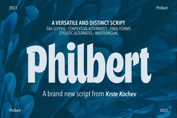 Philbert: A Modern Script Font That Actually Works