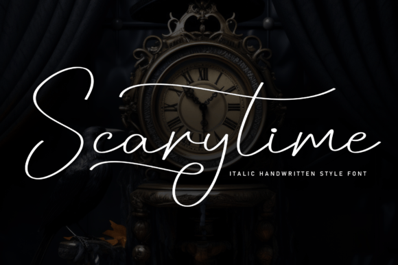Scarytime: A Handwritten Font That Feels Like a Quiet Smile