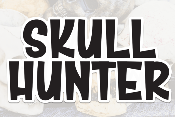 Skull Hunter: A Handwritten Font That Makes Your Campaign Stand Out