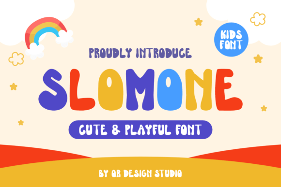 Slomone: A Bold Display Font That Cuts Through the Feed