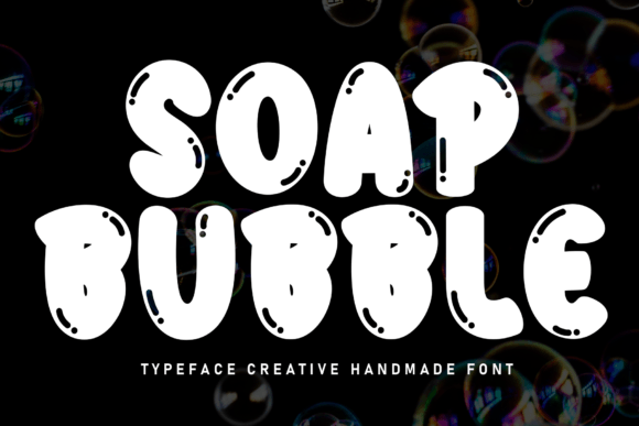 Soap Bubble Font: Sweet Handwritten Charm for Crafters & Sellers