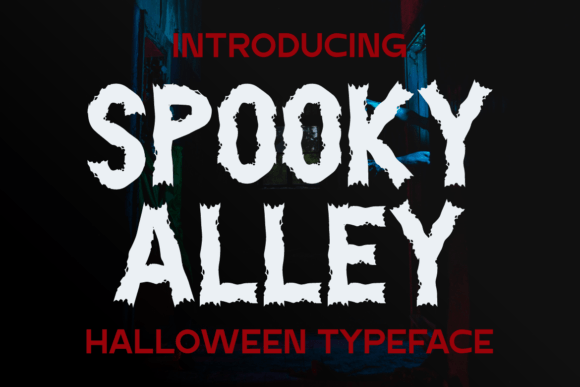 Spooky Alley: A Premium Script Font for Halloween Campaigns