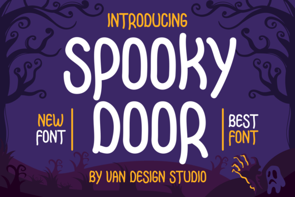 Spooky Door: A Handwritten Font with Editorial Warmth