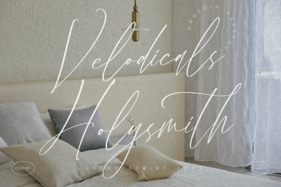 Velodicals Holysmith: A Handwritten Font That Feels Like a Quiet Conversation
